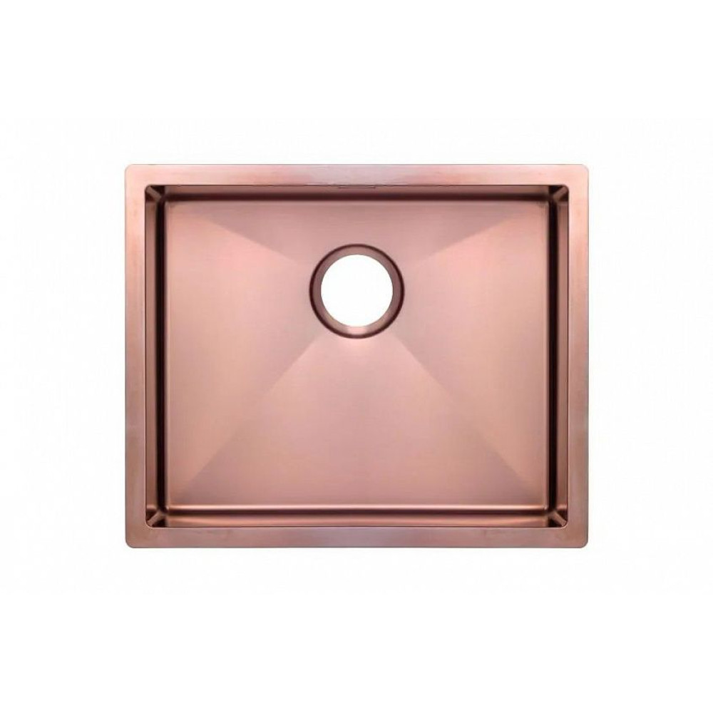 Кухонная мойка TopZero ColorX TNL 500 MATT GOLD ROSE, матовая медь