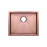 Кухонная мойка TopZero ColorX TNL 500 MATT GOLD ROSE, матовая медь