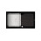 Мойка кухонная Teka DIAMOND RS15 1B 1D 86 BLACK (art.115100011)