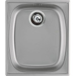 Кухонная мойка ALVEUS Basic 10 NAT-90 1082195 (в комплекте с сифоном 1102384)
