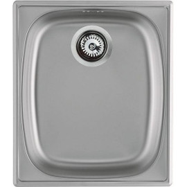 Кухонная мойка ALVEUS Basic 10 NAT-90 1082195 (в комплекте с сифоном 1102384)