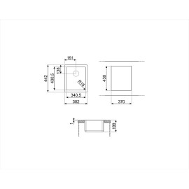 Кухонная мойка SMEG VFU34SFR
