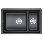 Кухонная мойка GRANULA KS-7304U шварц