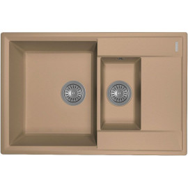 Кухонная мойка FLORTEK Консул 760 капучино (23.020.C0760.306)