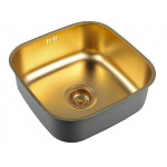 Кухонная мойка ZORG INOX PVD SZR 4040 бронза