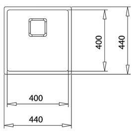 Кухонная мойка TEKA FLEXLINEA RS15 40.40 M-XT 1B SOFTEXTURE (115000053)