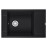 Кухонная мойка GRANULA GR-7806 черный