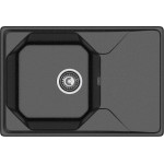 Кухонная мойка GRANFEST GF-U-740L чёрный