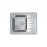 Кухонная мойка ALVEUS Galeo 10 SAT 90 FI 1128552 (в комплекте с сифоном)