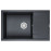 Кухонная мойка GRANULA GR-7805 шварц