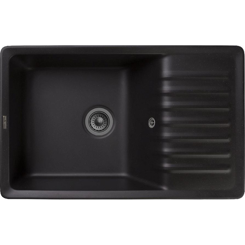 Кухонная мойка GRANFEST QUARZ GF-ZW-72 черный