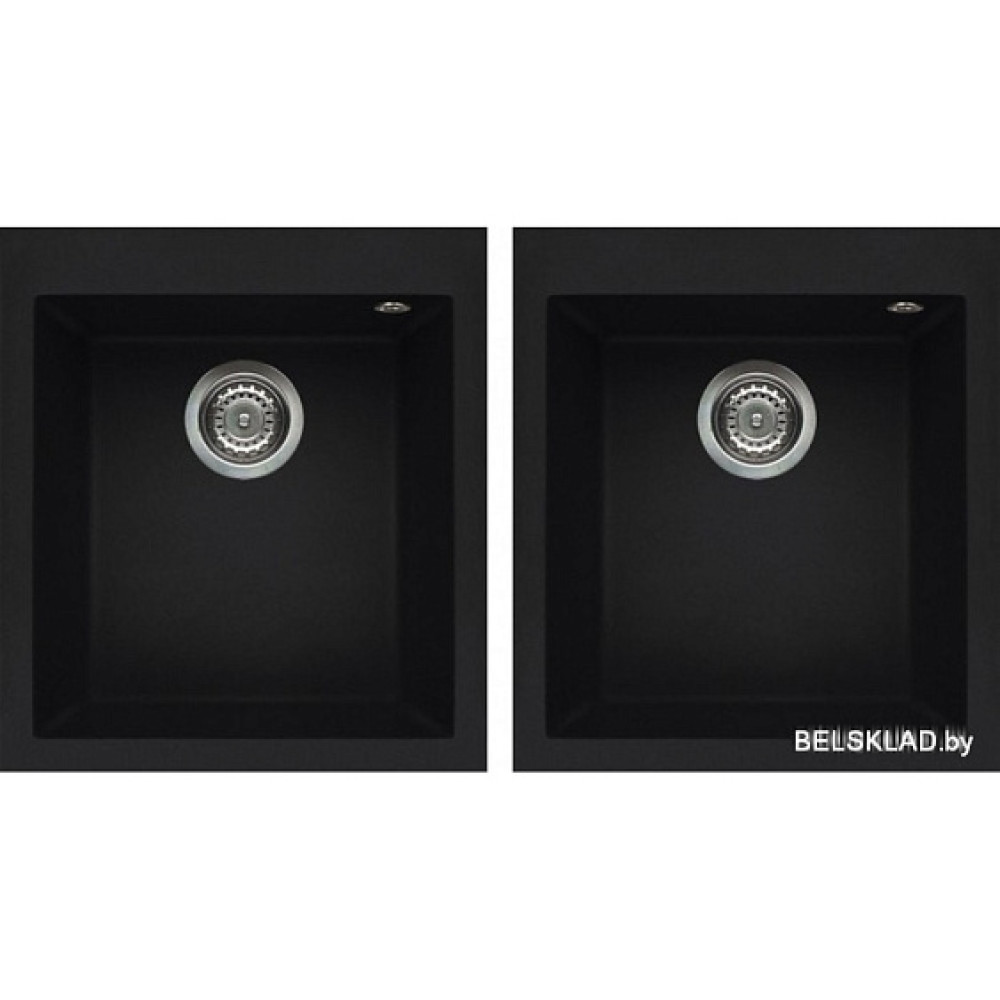 Кухонная мойка ELLECI Quadra 200 Black K86