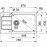 Кухонная мойка FRANKE SID 611-78/50 серый