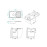 Кухонная мойка ALVEUS BASIC 150 NAT-90 1136532 (в комплекте с сифоном 1130543)