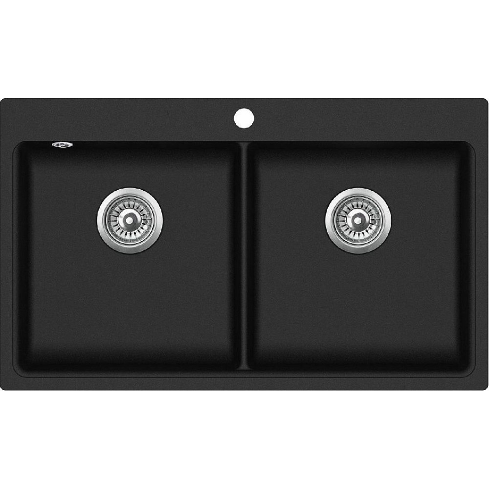 Кухонная мойка AQUASANITA Magna SQM200AW (black metallic 601)