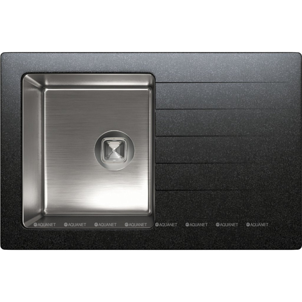 Кухонная мойка TOLERO TTS-760 №911 черная