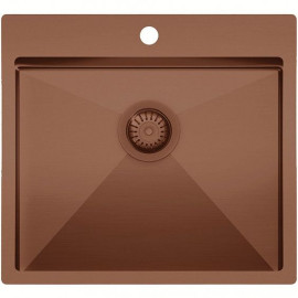 Кухонная мойка TopZero ColorX TNL550.505 GOLD ROSE, медь