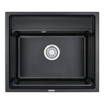 Кухонная мойка GRANULA KS-6003 чёрный