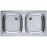 Кухонная мойка ALVEUS Basic 160 NAT-60 1039144 (в комплекте с сифоном 1071240)