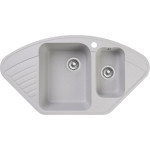 Кухонная мойка GRANFEST QUARZ GF-Z 14 серый