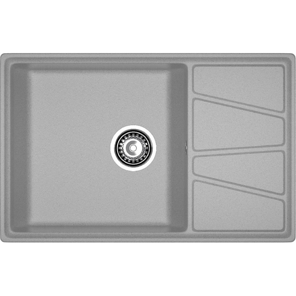 Кухонная мойка GRANFEST VERTEX GF-V-780L серый
