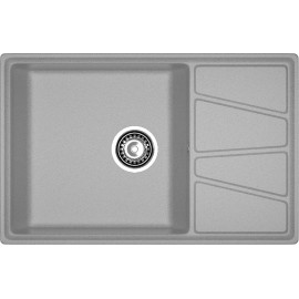 Кухонная мойка GRANFEST VERTEX GF-V-780L серый