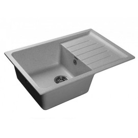 Мойка GRANFEST Practic GF-P760L (760х500) Серый 310 с крылом 429435