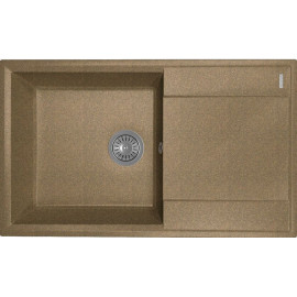 Кухонная мойка Flortek Консул 840 коричневый (23.020.D0840.105)