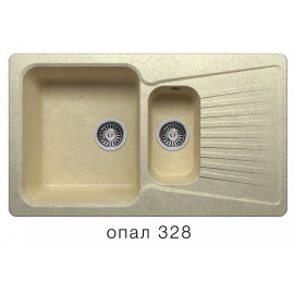 Мойка POLYGRAN F-18 опал №328