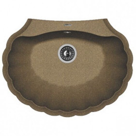 Кухонная мойка FLORENTINA Гребешок коричневый (20.345.E0695.105)