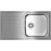 Кухонная мойка TEKA UNIVERSE 50 T-XP 1B 1D PLUS POLISHED