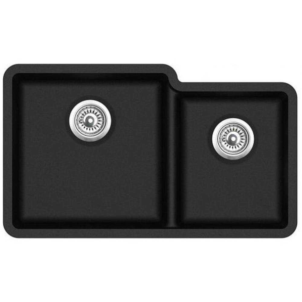 Кухонная мойка AQUASANITA Arca SQA230LW (black metallic 601)