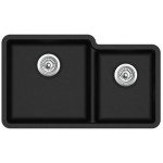 Кухонная мойка AQUASANITA Arca SQA230LW (black metallic 601)
