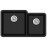 Кухонная мойка AQUASANITA Arca SQA230LW (black metallic 601)