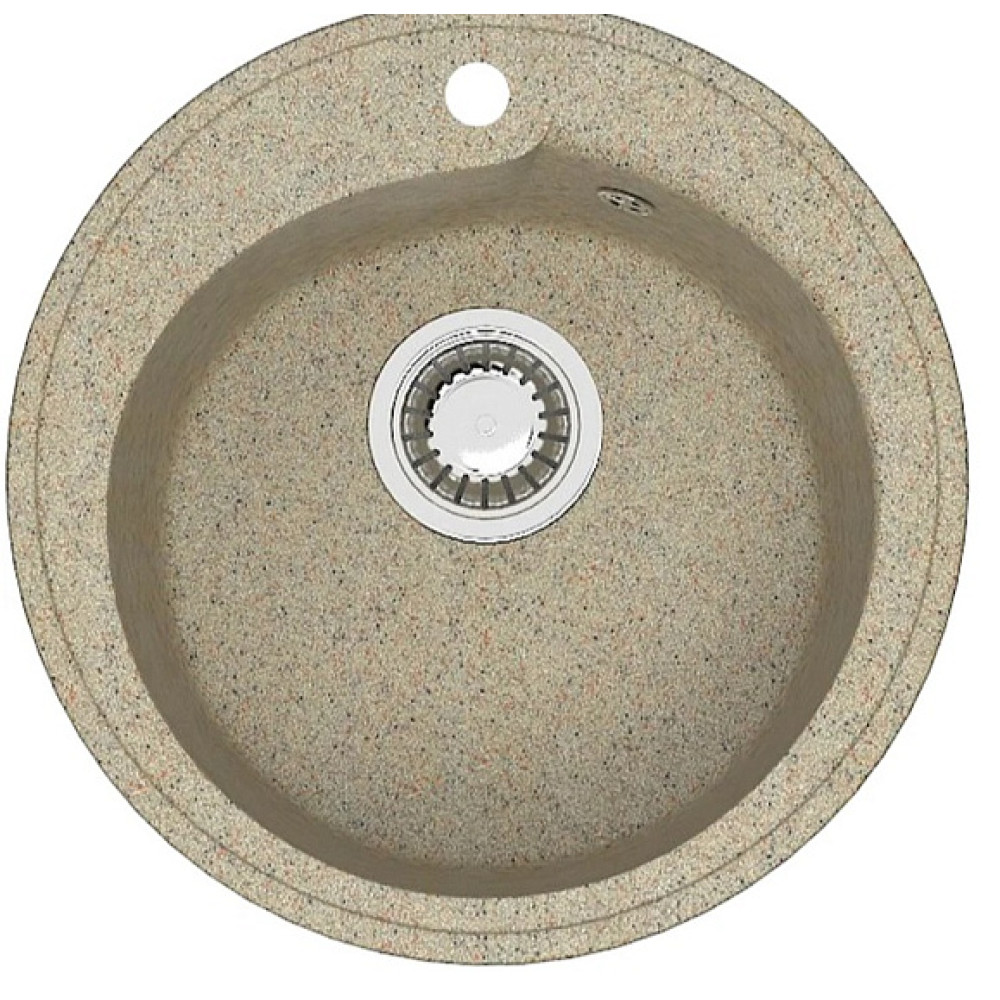Кухонная мойка ZETT lab 4/Q5 песок T004Q005