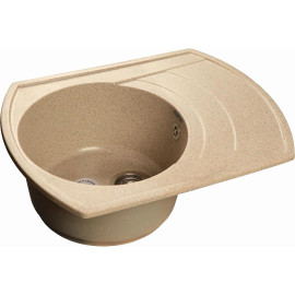 Кухонная мойка GRANFEST Rondo GF-R650L песок