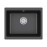 Кухонная мойка KUPPERSBERG UNIVERSA 60 NL 1B DEEP BLACK