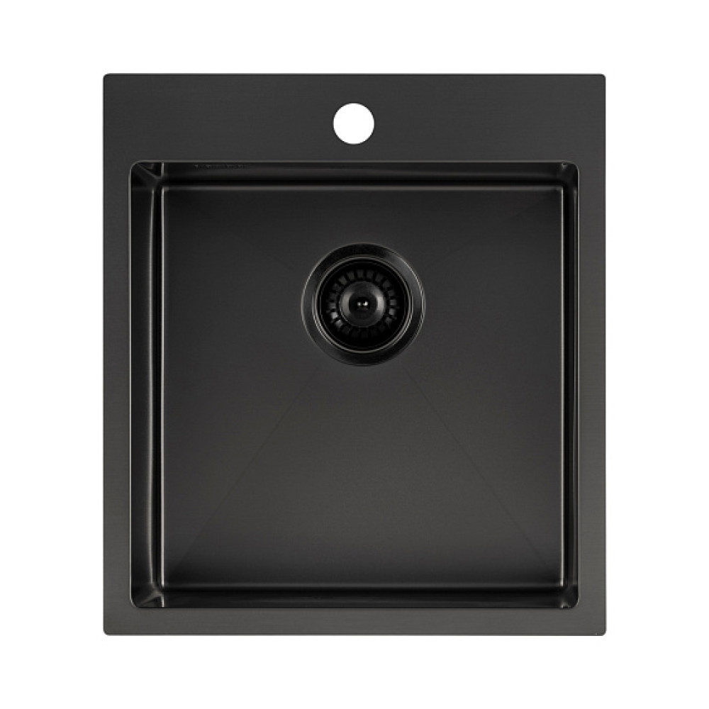 Кухонная мойка ZORG ZRN 5045 Nano PVD Gunblack