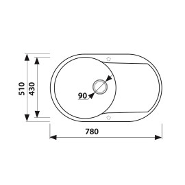 Кухонная мойка KAISER KMM-7850G