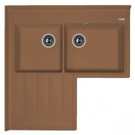 Кухонная мойка FLORENTINA Адрия коричневый (20.380.L0960.105)