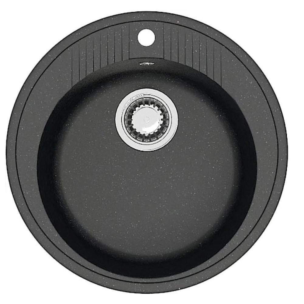 Кухонная мойка ZETT lab 6/Q4 черный T006Q004