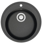 Кухонная мойка ZETT lab 6/Q4 черный T006Q004
