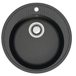 Кухонная мойка ZETT lab 6/Q4 черный T006Q004