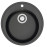 Кухонная мойка ZETT lab 6/Q4 черный T006Q004