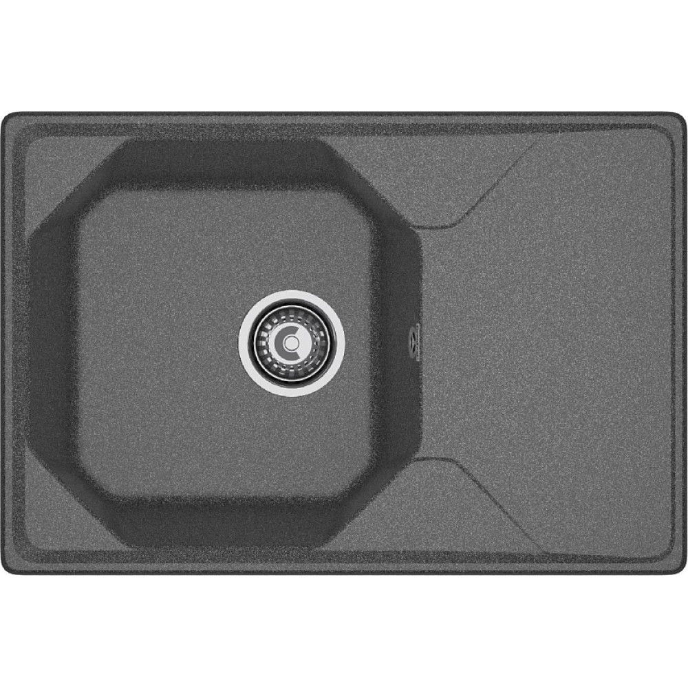 Кухонная мойка GRANFEST GF-U-740L графит