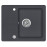 Кухонная мойка AQUASANITA Notus SQ102AW (графит 222)