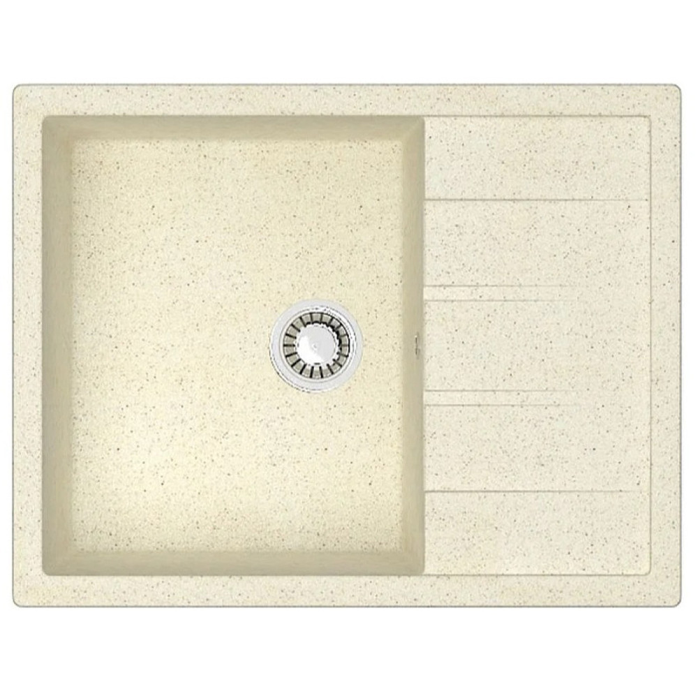 Кухонная мойка ZETT lab 151/Q2 бежевый T151Q002