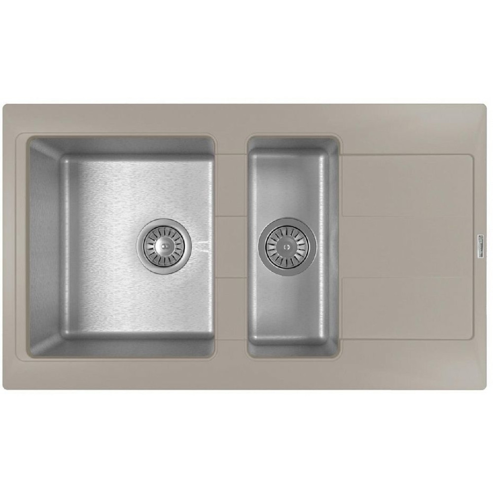 Кухонная мойка FLORENTINA Комби 860К грей (21.410.D0860.305)