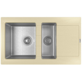 Кухонная мойка FLORENTINA Комби 860К шампань (21.410.D0860.202)
