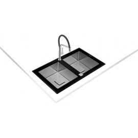Мойка кухонная Teka DIAMOND RS15 2B 86 BLACK (art.115030017)